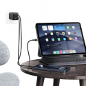 USAMS Kabel USB-C na USB-C Fast Charging stalowy|tarnish SJ724US USAMS Kabel USB-C na USB-C Fast Charging stalowy|tarnish SJ724US