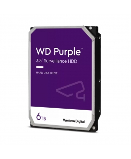 Western Digital Purple внутренний жесткий диск 6 TB 5400 RPM 256 MB 3.5" Serial ATA III