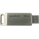 Goodram ODA3 USB-välkmälu 16 GB USB Type-A / USB Type-C 3.2 Gen 1 (3.1 Gen 1) Hõbe