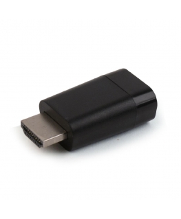 Gembird A-HDMI-VGA-001 cable gender changer Black