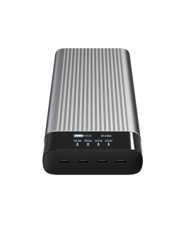 HYPER HJ245B ārējais akumulators 27000 mAh Sudrabs