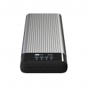 HYPER HJ245B ārējais akumulators 27000 mAh Sudrabs HYPER HJ245B ārējais akumulators 27000 mAh Sudrabs