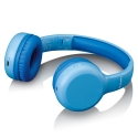 Lenco HPB-110 Kids Kopfhörer BT blau 85DB Limite akku stickers Austiņas Vadu & Bezvadu Micro-USB Blu