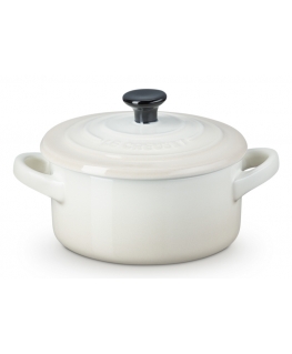 Le Creuset 71901107160100 laužo puodas 0,25 L Balta