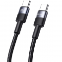 USAMS Kabel pleciony 240W USB-C|USB-C 1.2m SY Sereis tarnish SJ7 USAMS Kabel pleciony 240W USB-C|USB-C 1.2m SY Sereis tarnish SJ7