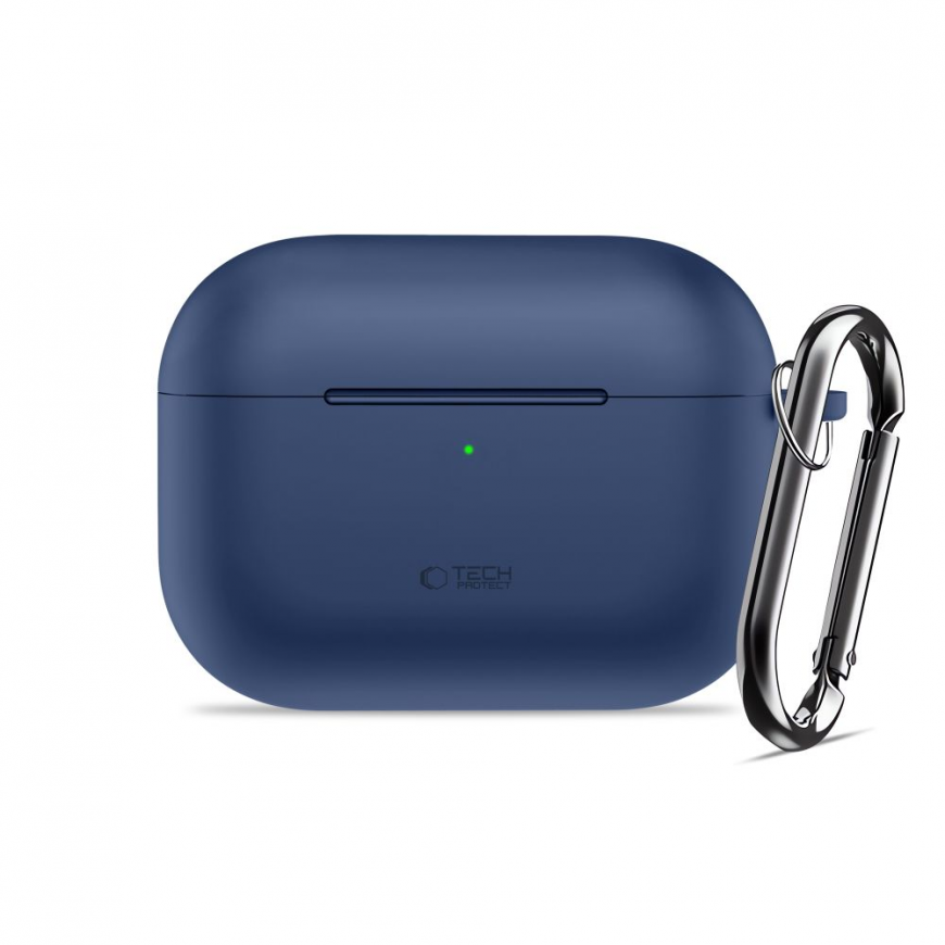 TECH-PROTECT SILICONE HOOK APPLE AIRPODS PRO 3 NAVY BLUE – 2