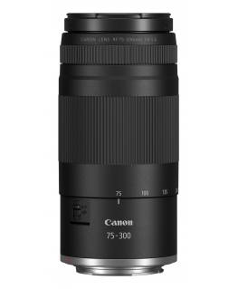 Canon RF 75-300mm F4-5.6 Cropped frame(APS-C) camera Suumobjektiiv Must