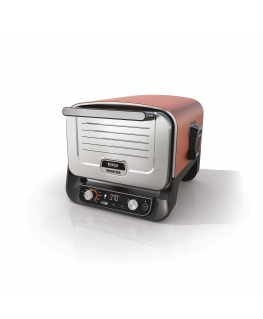 Ninja OO101EU grill Elekter + süsi Must, Punane, Hõbe 2400 W