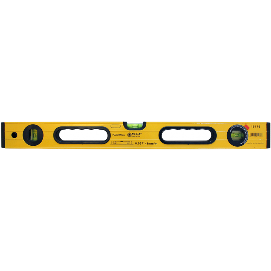 Level Mega tugevdatud korpus 1500mm 3indic. 1mm|m