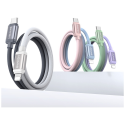 Cable USAMS Bicolor Series SJ757 PD 30W USB-C|Lightning 1.2m bl Cable USAMS Bicolor Series SJ757 PD 30W USB-C|Lightning 1.2m bl