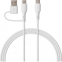 Qualo QTCN-CC-04 USB-C-kaapeli / 1,5 m / 3A