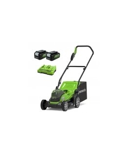 Akumulatora zāles pļāvējs Greenworks MO48L422-01 2x24 V 2x4,0 Ah akum.