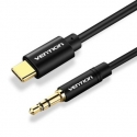 AUDIO KABELIS 3.5MM UZ USB-C/1.5M Melns VENTION (6922794734678) AUDIO KABELIS 3.5MM UZ USB-C/1.5M Melns VENTION (6922794734678)