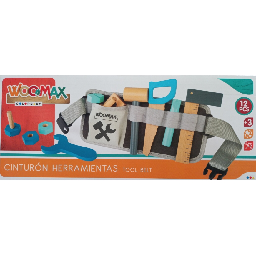 Woomax Puidust mäng Disney Haamer (8 tk)