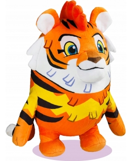 Almarina Pinata Smash Lings Buddies plīša rotaļlieta Mo Mīkstā maskotka Oranžais Tīģeris 30 cm