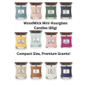 WoodWick Mini Hourglass kvapioji žvakė „Vanilla Bean“, 85 g (spalvos defektas) WoodWick Mini Hourglass kvapioji žvakė „Vanilla Bean“, 85 g (spalvos defektas)