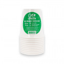 Prillid ökoloogilised Go Green 250ml 10 tk. valge Prillid ökoloogilised Go Green 250ml 10 tk. valge