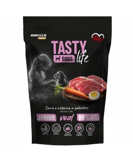 BIOFEED Tasty dog life su 90% jautiena maišelyje 500g
