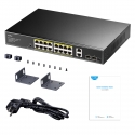 Cudy GS1018PS2 сетевой коммутатор Неуправляемый Gigabit Ethernet (10/100/1000) Питание по Ethernet ( Cudy GS1018PS2 сетевой коммутатор Неуправляемый Gigabit Ethernet (10/100/1000) Питание по Ethernet (