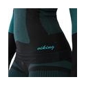 Women's Thermoactive Underwear Viking Ilsa Black-Green 500-15-1977-70 Set, Size L Women's Thermoactive Underwear Viking Ilsa Black-Green 500-15-1977-70 Set, Size L