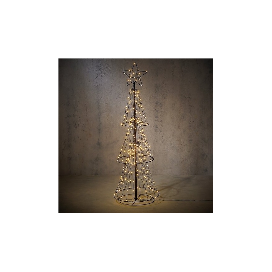 EDELMAN CHOINKA DEKORACYJNA 310 LED SOE VALGE 150 CM LUCA – 2