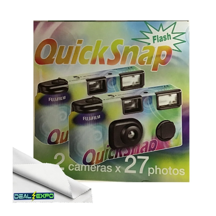 Fujifilm | 7130786 QuickSnap 400 Vienkartinė Blykstės Fotoaparatas (2 vnt. pakuotė)