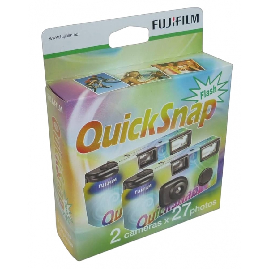 Fujifilm | 7130786 QuickSnap 400 Vienkartinė Blykstės Fotoaparatas (2 vnt. pakuotė) – 2