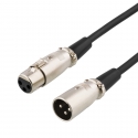 Deltaco XLR-1030 audio cable 3 m XLR (3-pin) Black Deltaco XLR-1030 audio cable 3 m XLR (3-pin) Black