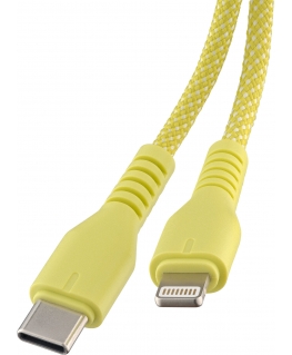 Qualo QKN-CL-05 kaabel USB-C - Lightning 12W / 1,5 m / kollane