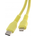 Qualo QKN-CL-05 USB-C to Lightning Cable 12W / 1.5m / Yellow