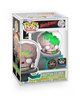 Funko POP -hahmo Mars Attacks Martian Soldier Exclusive