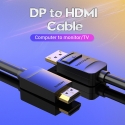 Vention HADBG видео кабель адаптер 1,5 m DisplayPort HDMI Черный Vention HADBG видео кабель адаптер 1,5 m DisplayPort HDMI Черный