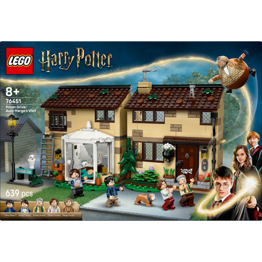 LEGO® Harry Potter™ 76451 Ligusteritie: Täti Marge'n vierailu