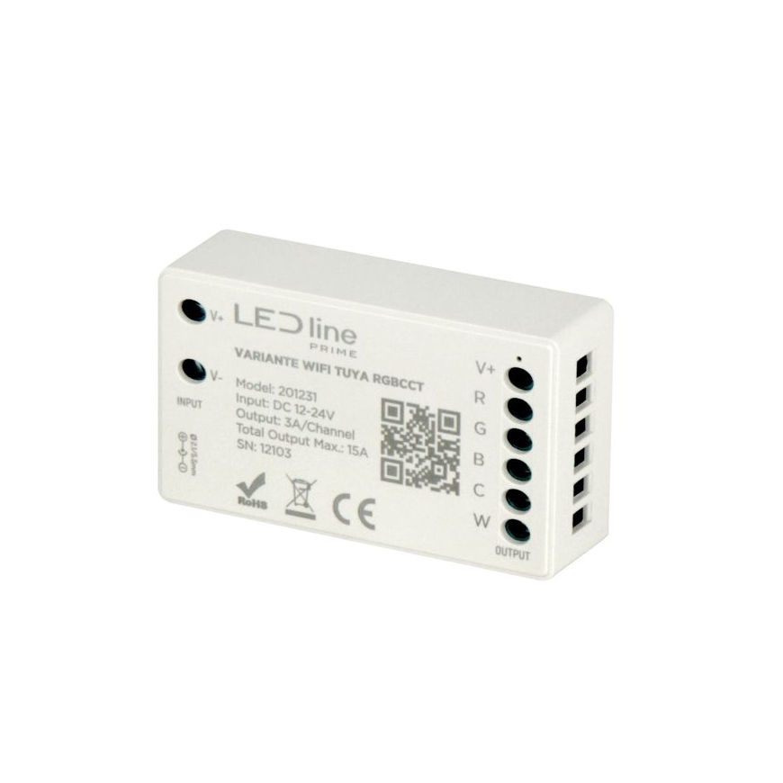 Led Line Prime LED Light, Surface-mounted, ACTON 18W 1900lm 3000K IP54 Round with Motion Sensor