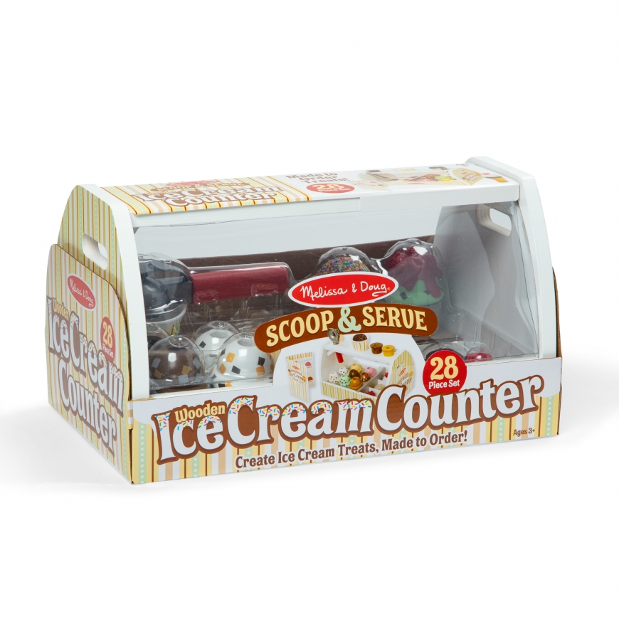Melissa & Doug MPP PLF ScpServeWdnIceCream Cntr GML