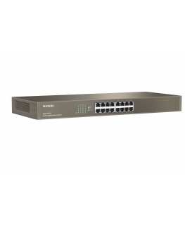 Tenda TEG1016G tīkla pārslēgs Nepārvaldīts Gigabit Ethernet (10/100/1000) 1U Zils