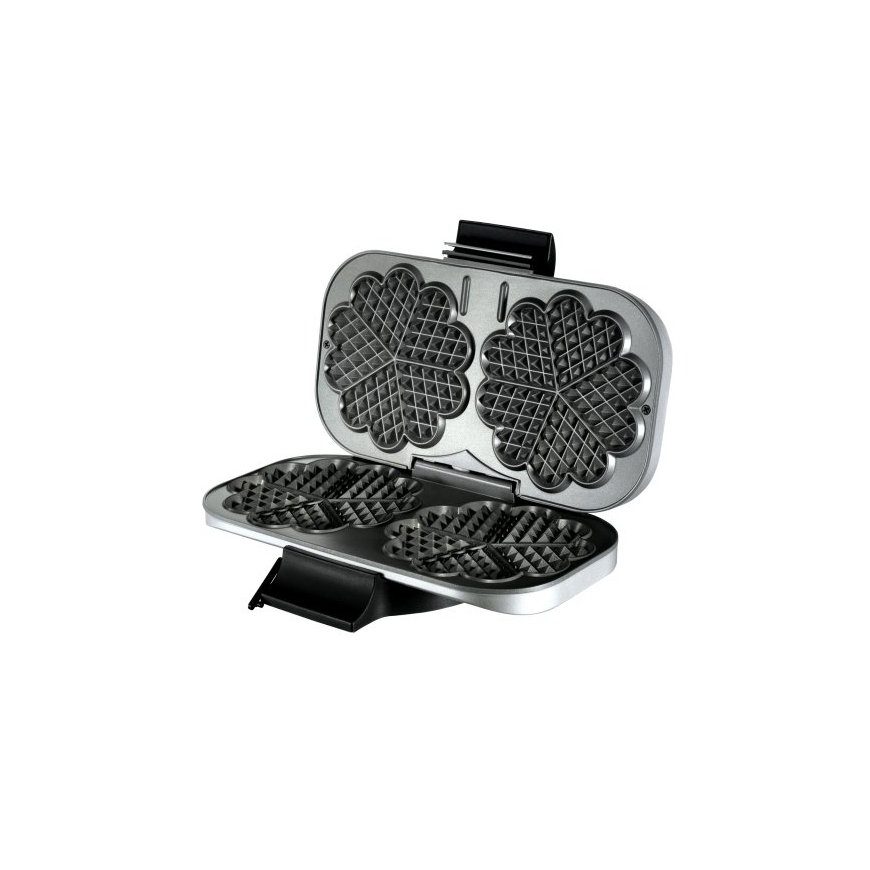 Unold 48241 waffle iron 2 waffle(s) 1300 W Black, Silver