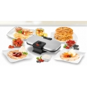 Unold 48241 vafeļpanna 2 vafele (-s) 1300 W Melns, Sudrabs