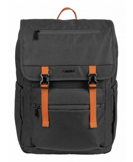 NATEC Niala Ginger Orange 39,6 cm (15.6") Seljakott Must