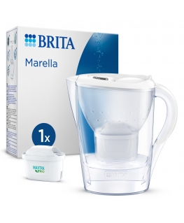 Brita Marella Vesikannun suodatin 2,4 L Läpinäkyvä, Valkoinen