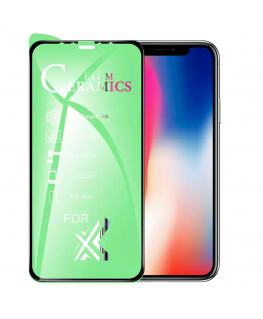 GoodBuy Clear Ceramic Glass visiškai uždengtas rėmeliu Apple iPh