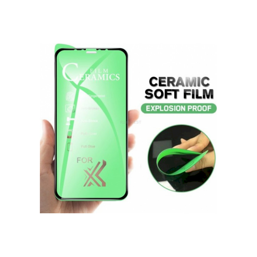 GoodBuy Clear Ceramic Glass full coveraged with frame Apple iPho – 3