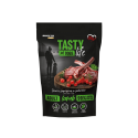 BIOFEED Tasty dog life lampaankäärmeliha 90% pussi 500g BIOFEED Tasty dog life lampaankäärmeliha 90% pussi 500g