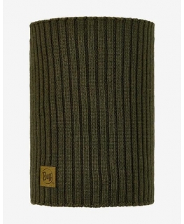 Bandana BUFF MERINO HEAVYWEIGHT KAULALÄMMITIN, YKSVÄRINEN METSÄVÄRI
