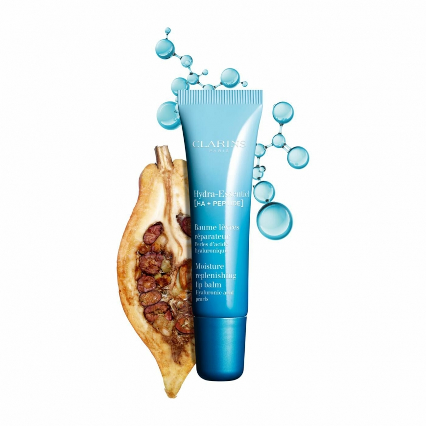 Clarins Hydra-Essentiel [HA²] lūpu balzams Abiem