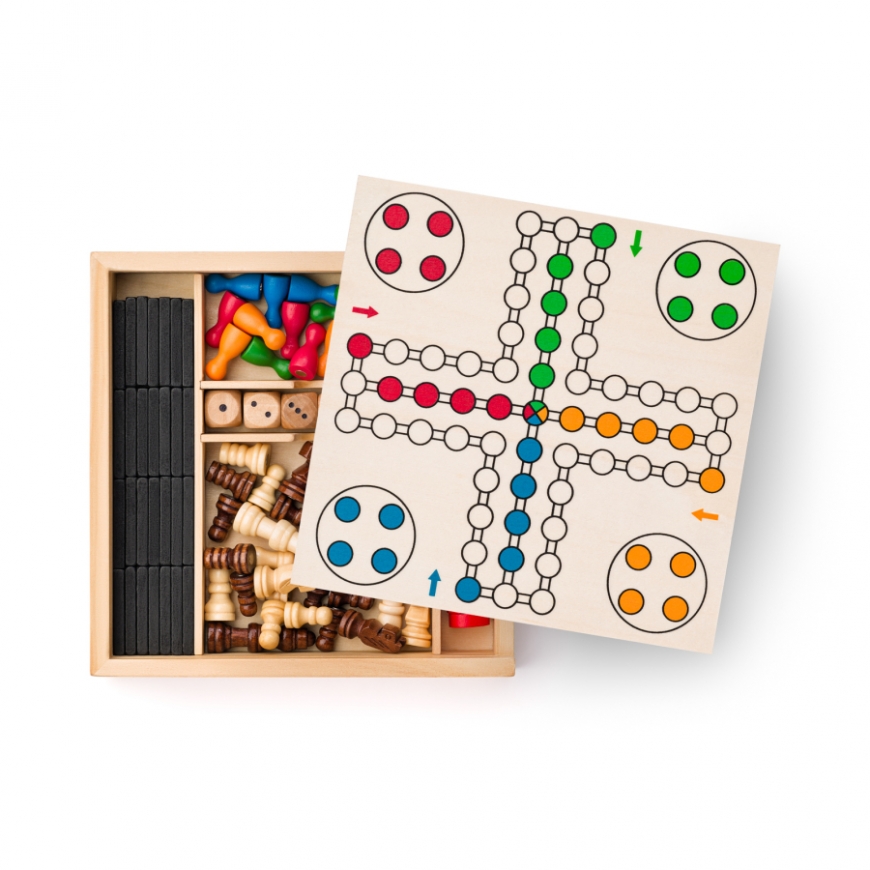 Woodyland Olymptoy Šahs & Ludo