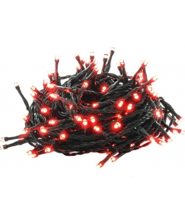 Ziemassvētku eglītes apgaismojums Retlux 150 LED sarkans