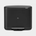 Brabantia 121463 atkritumu kaste Taisnleņķa Melns Brabantia 121463 atkritumu kaste Taisnleņķa Melns