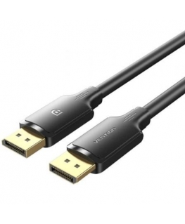 Кабель DisplayPort Vention HAKBI, черный, 3 м