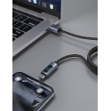 Swissten LCD kabelis USB-A / USB-C 1,5 m
